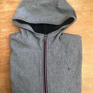 Tommy Hilfiger Heather Gray Zip-Up Jacket